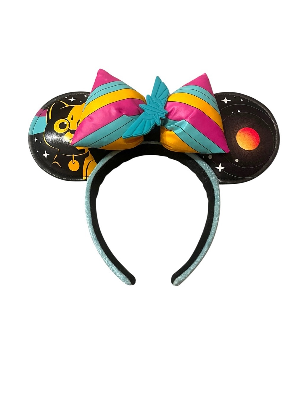 Walt Disney Parks Buzz Sox Lightyear Movie Minnie Mouse Ears Headband